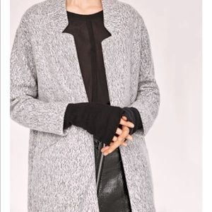 Zara Marled Gray Coat
